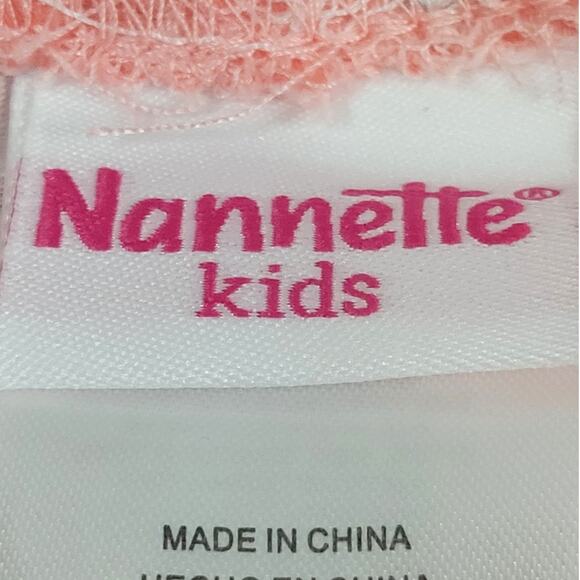 Nannette Sweatshirt / Leggings 2pc. Set Pink and Gray Toddler Size 3T - Picture 3 of 9